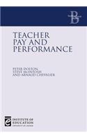 Teacher Pay and Performance