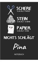 Nichts schlägt - Pina - Notizbuch