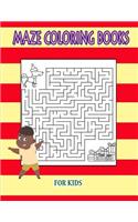 Maze Coloring Books for Kids