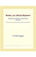 Benita, an African Romance (Webster's German Thesaurus Edition)