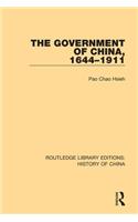 The Government of China, 1644-1911