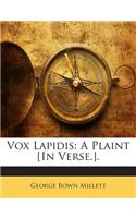 Vox Lapidis