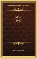 More (1922)