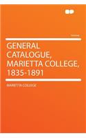 General Catalogue, Marietta College, 1835-1891