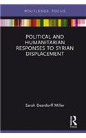 Political and Humanitarian Responses to Syrian Displacement