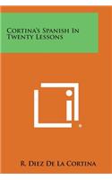 Cortina's Spanish in Twenty Lessons