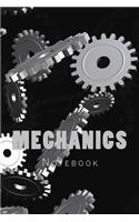 Mechanics: 150 page lined notebook