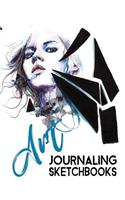 Art Journaling Sketchbooks: Blank Doodle Draw Sketch Book