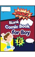 Blank Comic Book for Boy