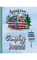 Camping Journal: Perfect RV Journal/Camping Diary or Gift for Campers: Over 120 Pages with Prompts for Writing: Capture Memories, Camping ... Camping Gift (Camping J