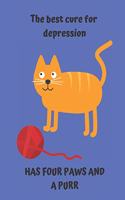 The Best Cure For Depression has Four Paws and a Purr
