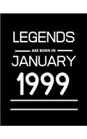 LEGENDS are born in January 1999