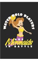 Water polo players mermaids