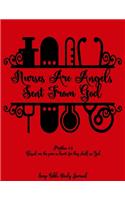 Matthew 5: 8 Nurse Journal: SOAP Bible Study Journal For Christian Nurses, 8.5x11 Scripture Studies Notebook With 120 S.O.A.P Pages, Nurse Card Alternative, Nu