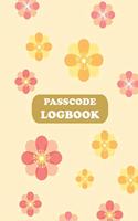 Passcode Logbook: Smart Log Book Journal for Keep Tracking Internet Address and Password - 6x9 Inch 100 Pages Internet Password Logbook to Store All Your Website Info