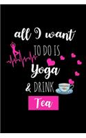 Yoga And Drink Tea