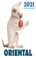 Oriental 2021 Mini Cat Calendar