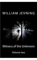 Witness of the unknown