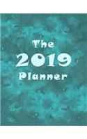 The 2019 Planner: Teal 01(24 Planner)