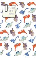It's a Great Day to Journal: Creative Dinosaur Collage Writing Diary