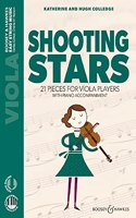 Shooting Stars: 21 Pieces for Viola Players Viola with Online Audio and Piano Accompaniment
