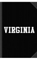 Virginia Journal Notebook: Blank Lined Ruled for Writing 6x9 120 Pages