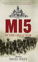 Mi5 in the Great War