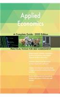 Applied Economics A Complete Guide - 2020 Edition