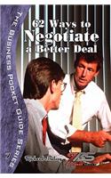 62 Ways To Negotiate A Better Deal