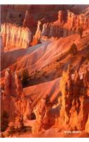 Bryce Canyon: National Parks of the United States, National Park in Utah- 6'' X 9'' Lined Notebook- Work Book, Planner, Journal, Diary 120 Pages