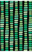 Bullet Journal Abstract Rectangles in Green