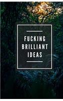 Fucking Brilliant Ideas (Notebook)