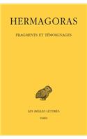 Hermagoras, Fragments Et Temoignages: Fragments Et Temoignages