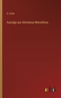 Auszüge aus Ammianus Marcellinus