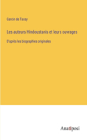 Les auteurs Hindoustanis et leurs ouvrages