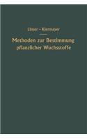 Methoden Zur Bestimmung Pflanzlicher Wuchsstoffe