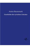 Geschichte der syrischen Literatur