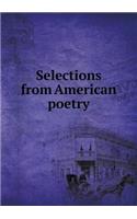 Selections from American poetry: (English)