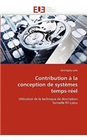 Contribution À La Conception de Systèmes Temps-Réel