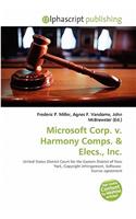 Microsoft Corp. V. Harmony Comps.: (English)