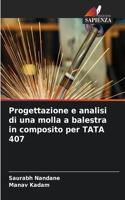 Progettazione e analisi di una molla a balestra in composito per TATA 407