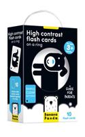 High Contrast Flash Cards on a