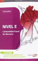 Comunidad Foral de Navarra Nivel E. Temario (Coleccion 1616) (Spanish Edition)