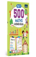 500 Maths Activity Book - Develop Math Skills, Number Sense, Basic Operations, and More.