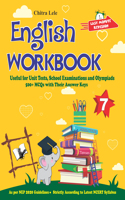 English Workbook Class 7: Useful for Unit Tests, School Examinations & Olympiads