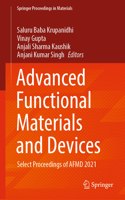 Advanced Functional Materials and Devices: Select Proceedings of Afmd 2021