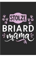 Stolze Briard Mama