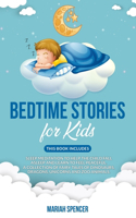 Bedtime stories for kids: 2 books in 1: Sleep meditation to help the child fall asleep and learn to feel peaceful. A collection of fairy tales of Dinosaurs, Dragons, Unicorns