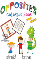 Opposites Coloring Book for Kids