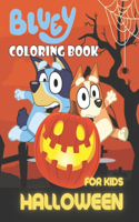 Bluey Halloween Coloring Book for kids